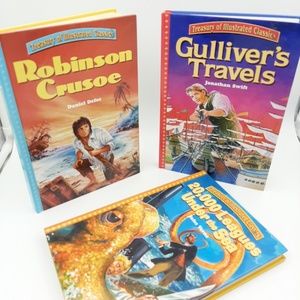 Lots of 3 Treasury of Illustrated Classic Books